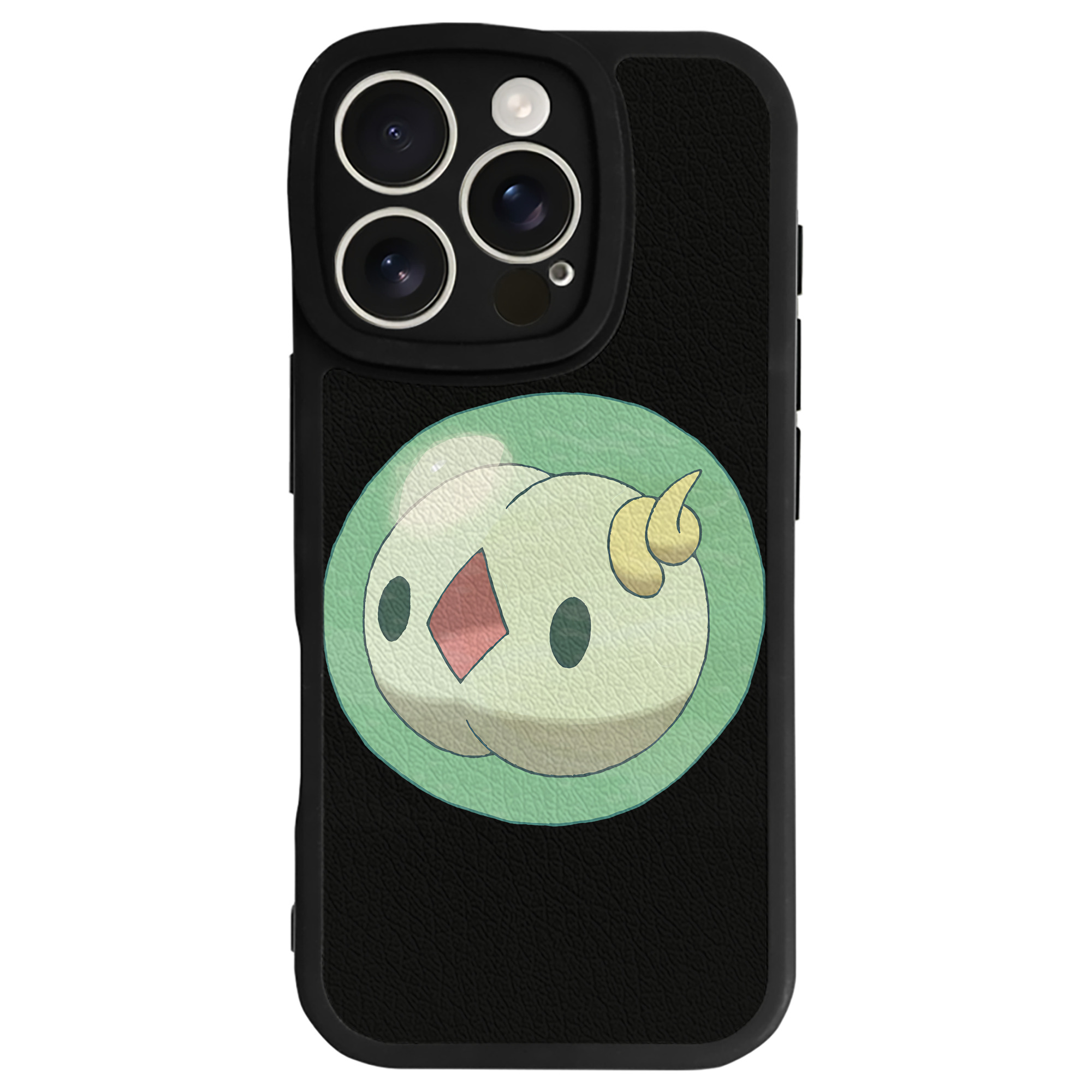 （画像用） ポケットモンスター Pokémon 【iPhone 16シリーズ対応】シリコンスマホケース（レザー調） 材質：シリコン